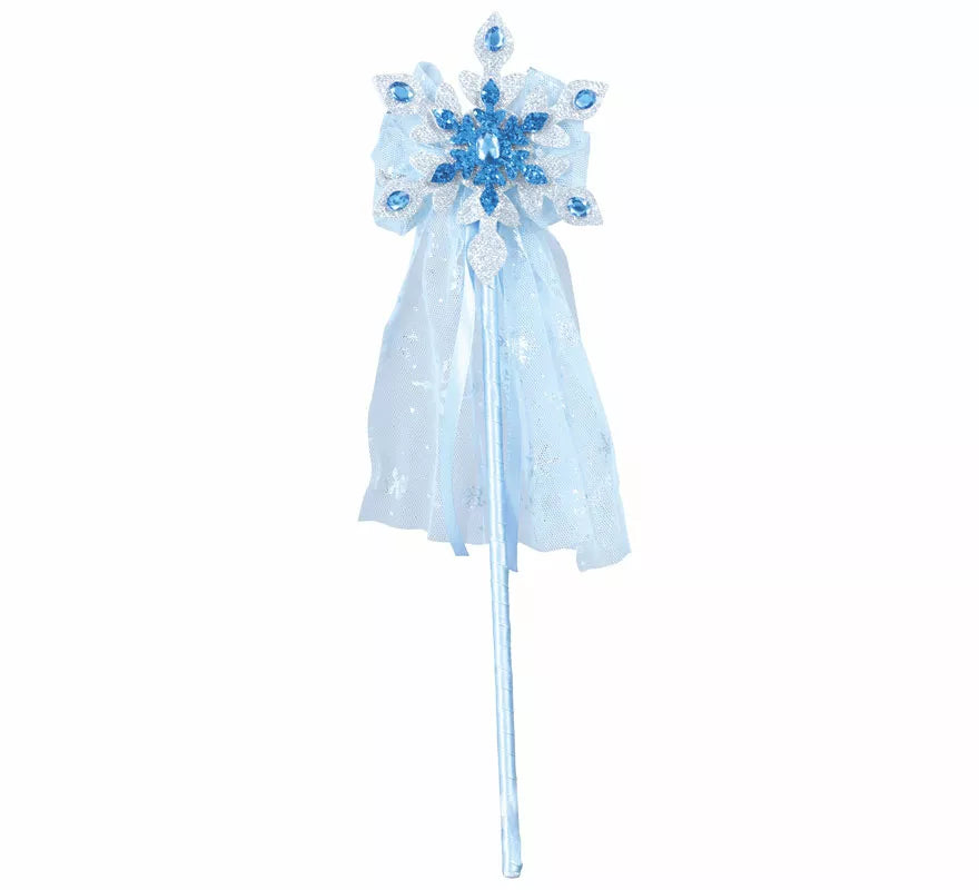 Translation missing: de.Varita Azul con Estrella y Velo de 35 cm