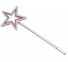 Kleiner Zauberstab mit 23 cm rosa Stern