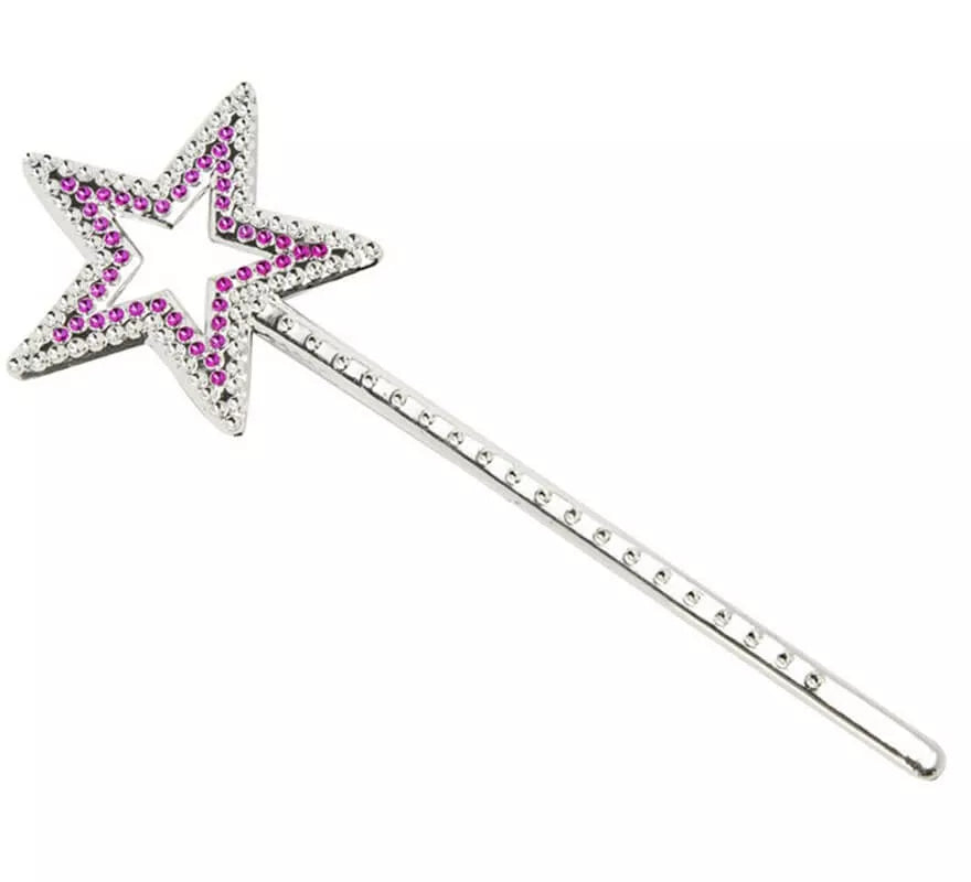 Translation missing: de.Varita pequeña con Estrella Rosa de 23 cm
