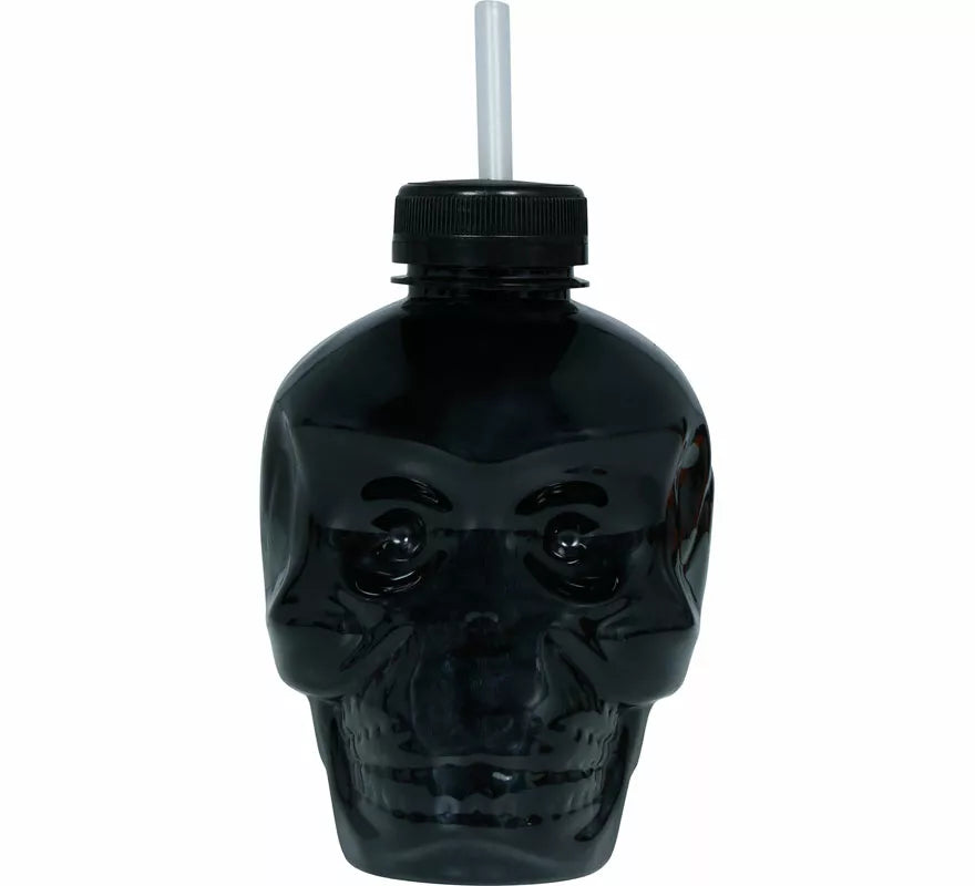 Translation missing: de.Vaso Calavera con Pajita de 14 cm