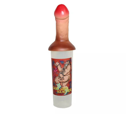 Vaso de tubo con pene de tapa para Despedidas