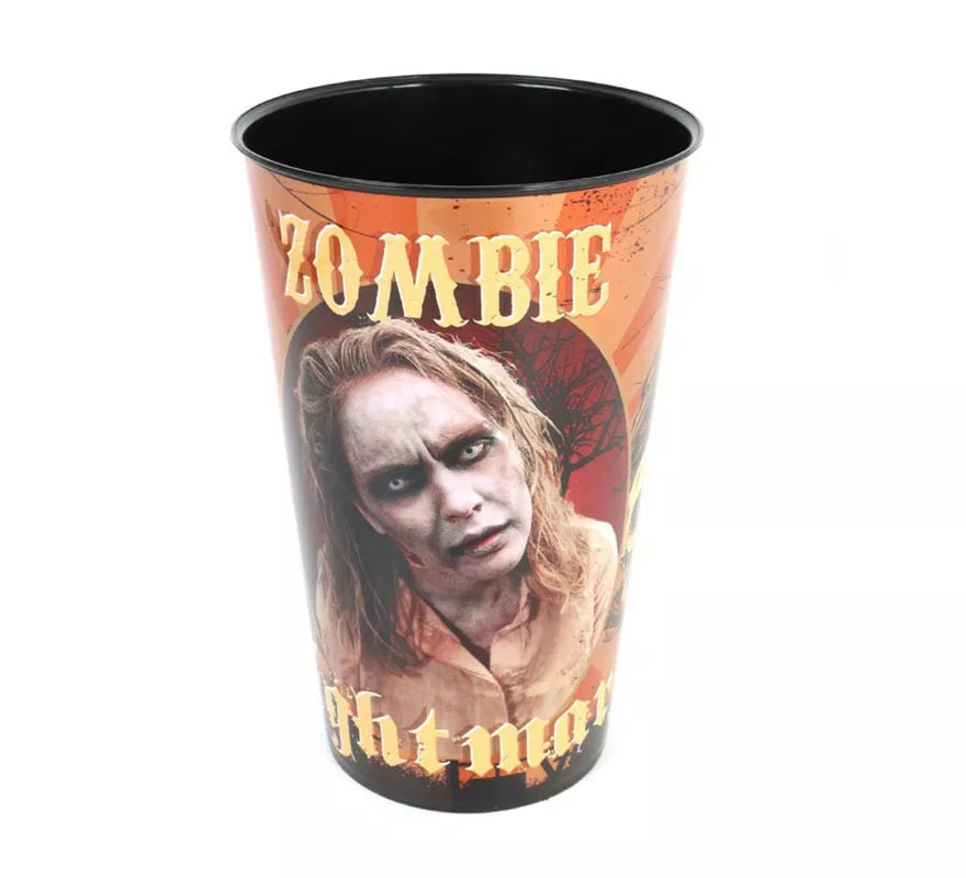 Translation missing: es.Vaso Zombie de plástico de 10,5x7,5x18 cm