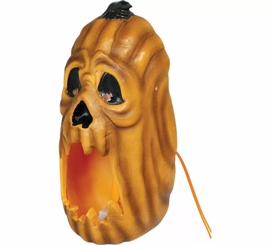 Translation missing: de.Vela Calabaza con Led Efecto Fuego de 20 cm