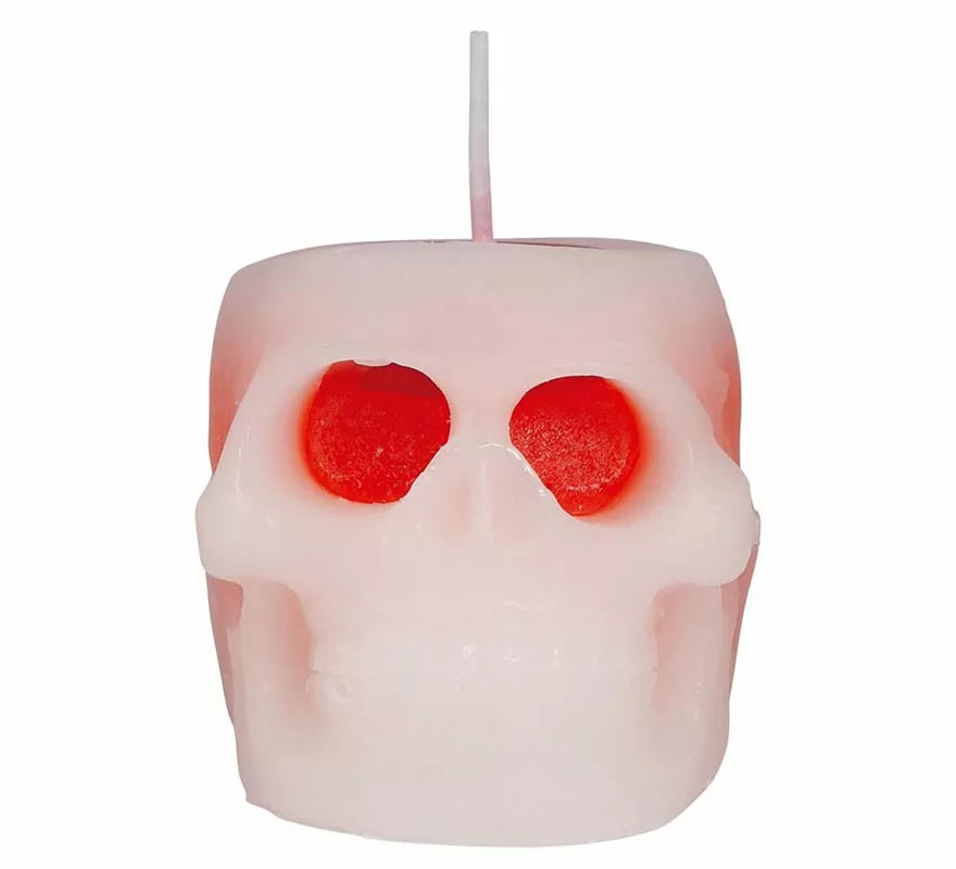 Translation missing: de.Vela de Calavera con Sangre de 6 cm