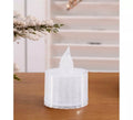 Vela de Te Fantasía blanca de 5 cm