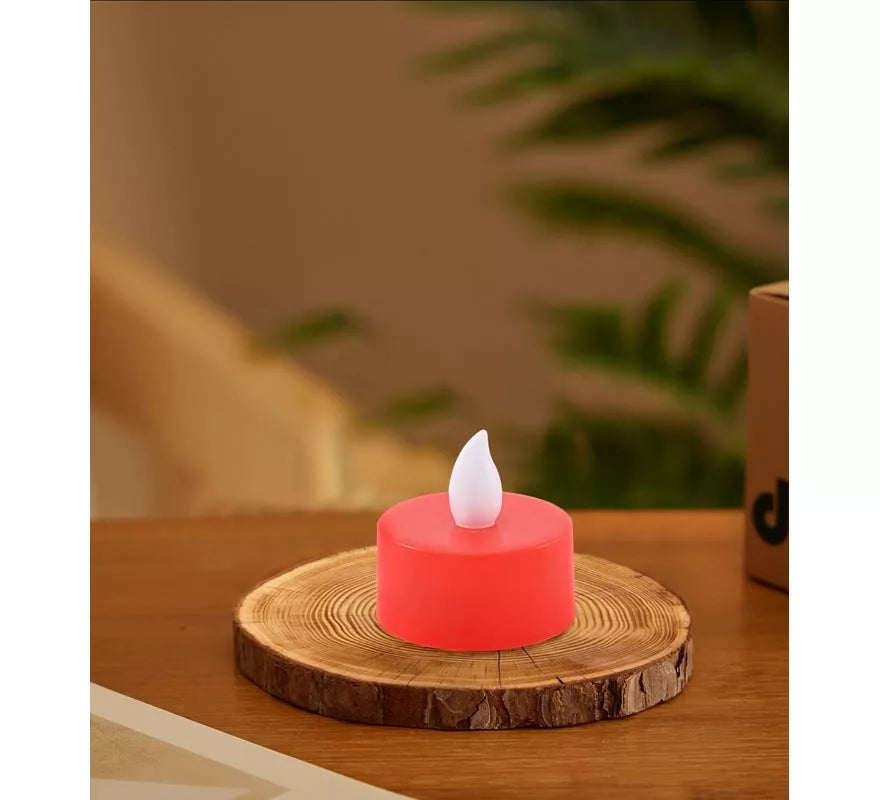 Translation missing: de.Vela de Te roja de 4 cm