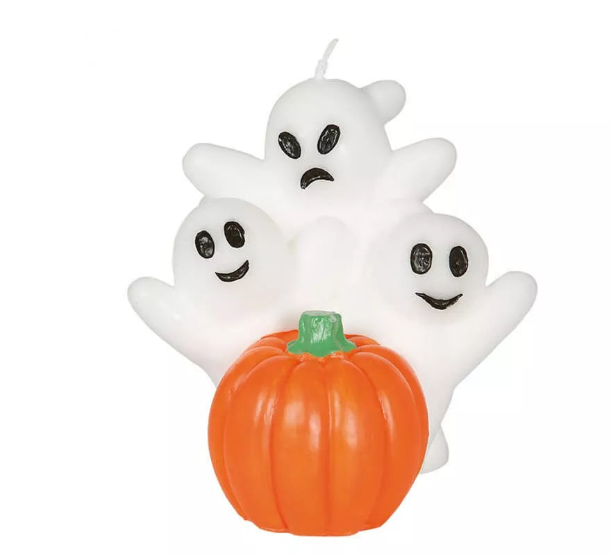 Translation missing: de.Vela Fantasmas con Calabaza 10 cm