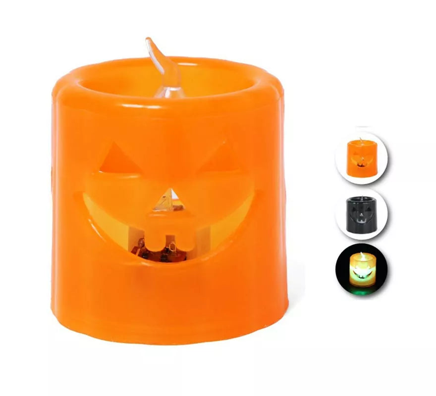 Translation missing: de.Vela Halloween con luz en surtido de colores de 5x45 cm