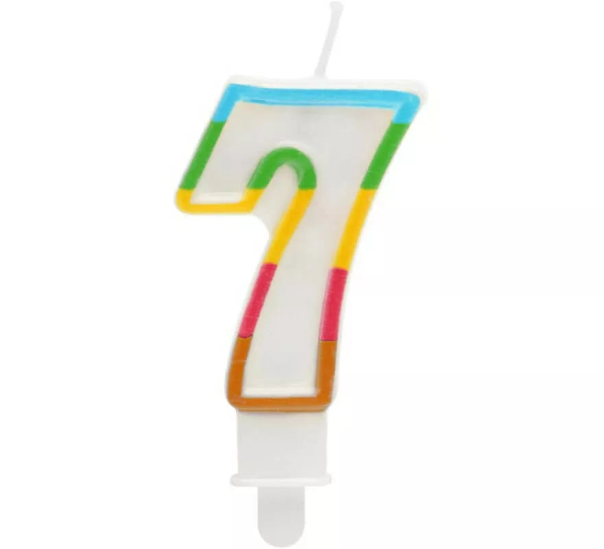 Translation missing: de.Vela Nº 7 con Multicolor