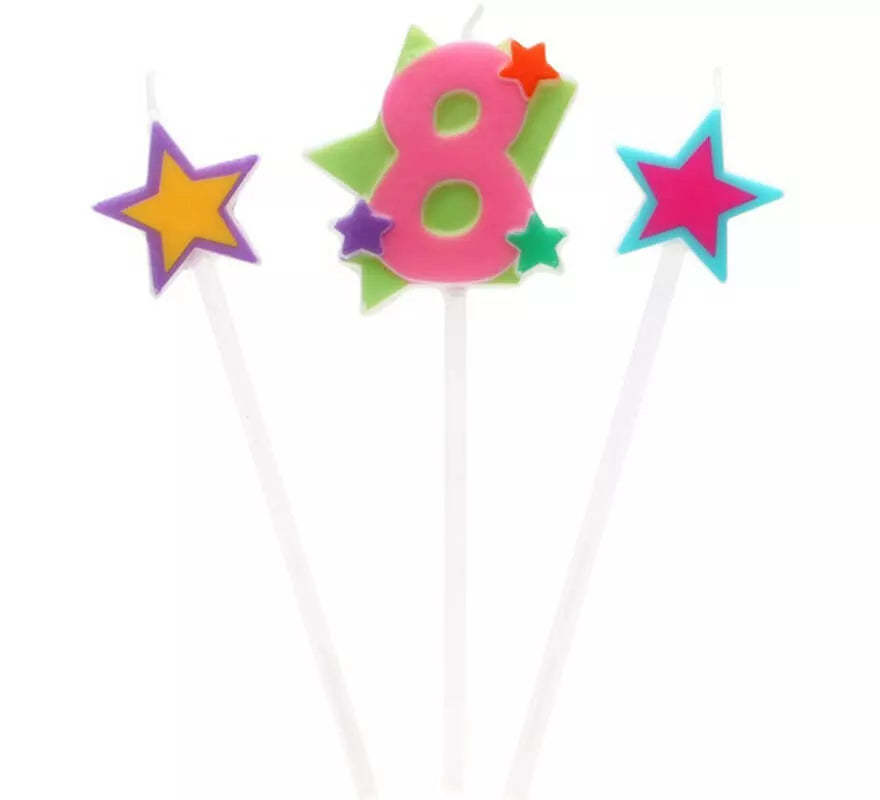 Translation missing: de.Vela Nº 8 con 2 Estrellas