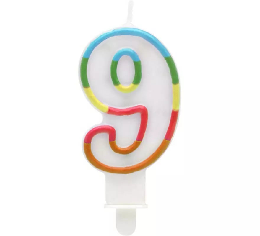 Translation missing: de.Vela Nº 9 con Multicolor