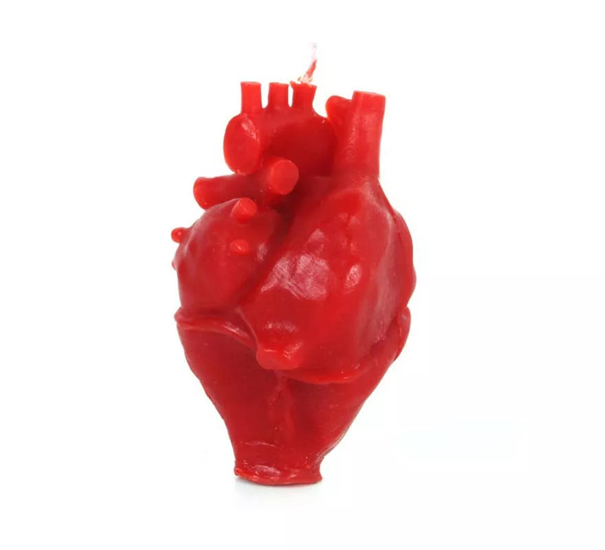 Translation missing: de.Vela Perfumada Corazón rojo de 6x5x9 cm