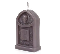 Graue Tombstone-Duftkerze 5,5 x 3 x 9 cm