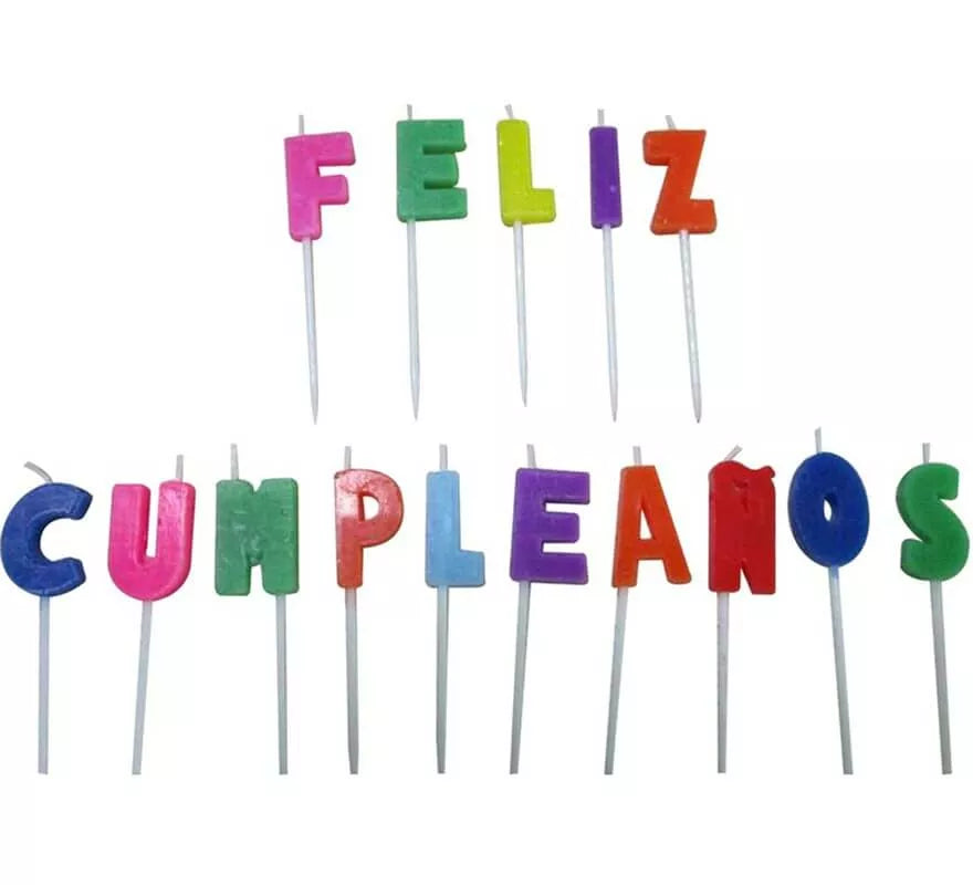 Translation missing: de.Velas de Feliz Cumpleaños