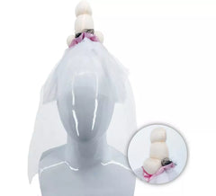 Schleier mit 58 cm Penis