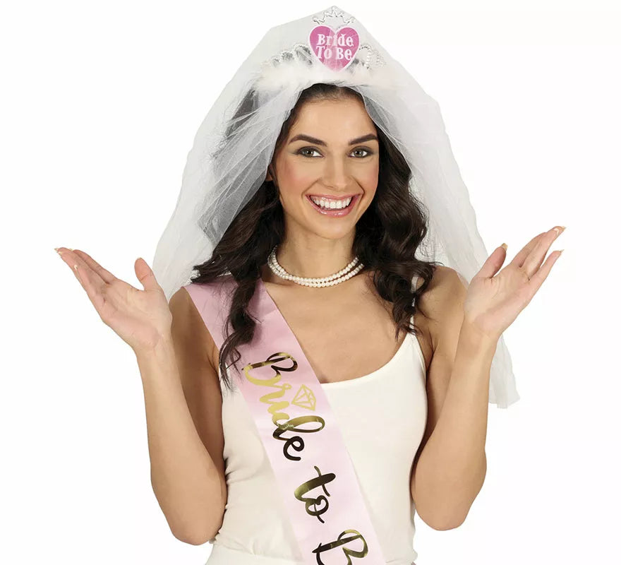 Translation missing: de.Velo de Novia con Diadema corazón