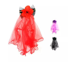 Schleier für Halloween in verschiedenen Farben