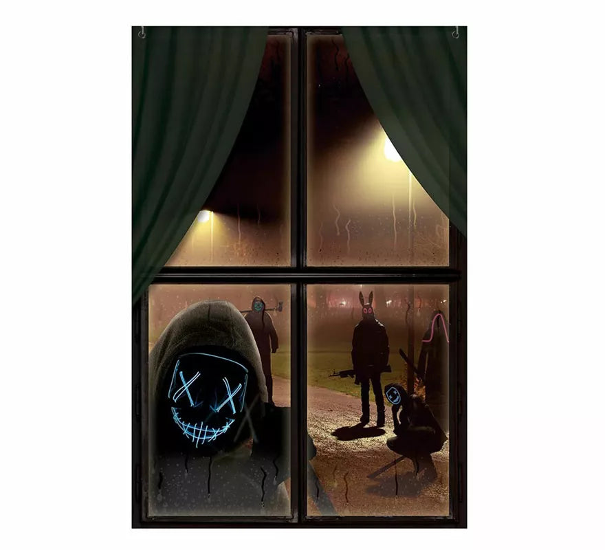 Translation missing: de.Ventana Asesinos al Asecho Decorativa de 80X120 cm