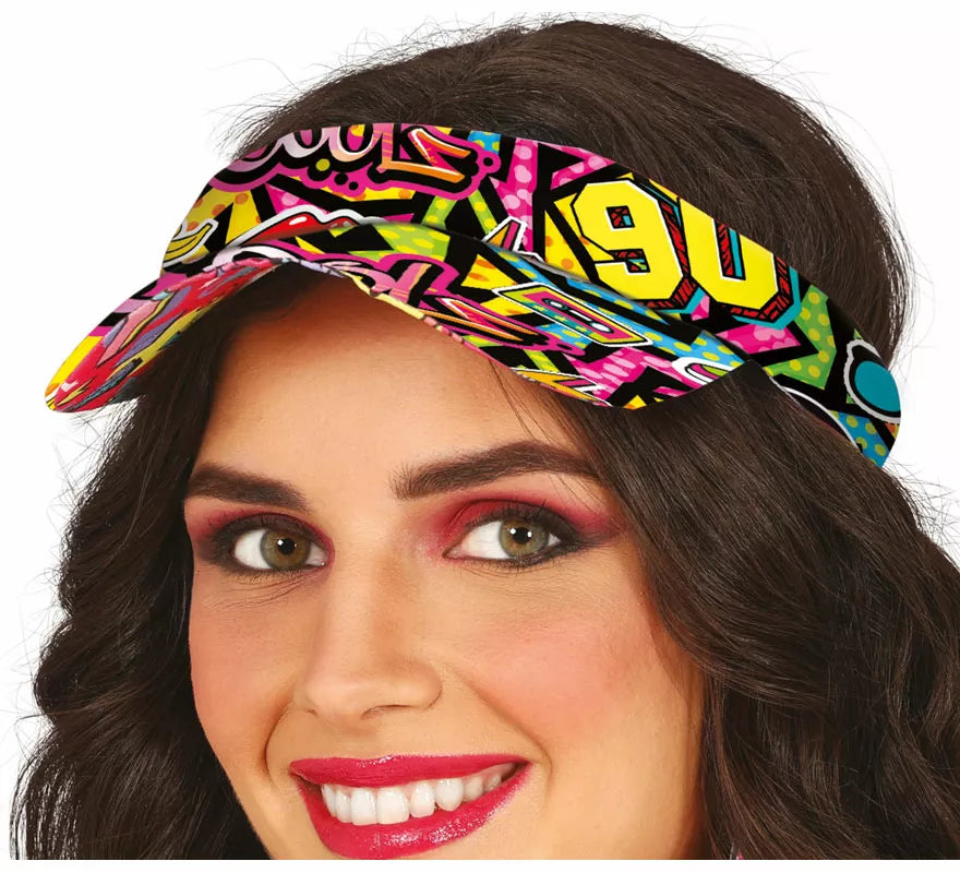Translation missing: de.Visera estampado de los años 90 adulto
