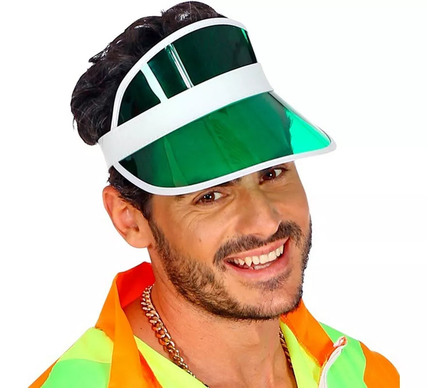 Visera Transparente neón en varios colores