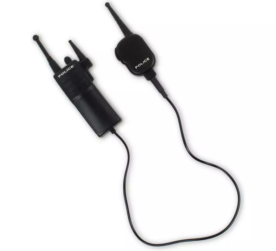 Translation missing: de.Walkie Talkie de Policía con cuerda
