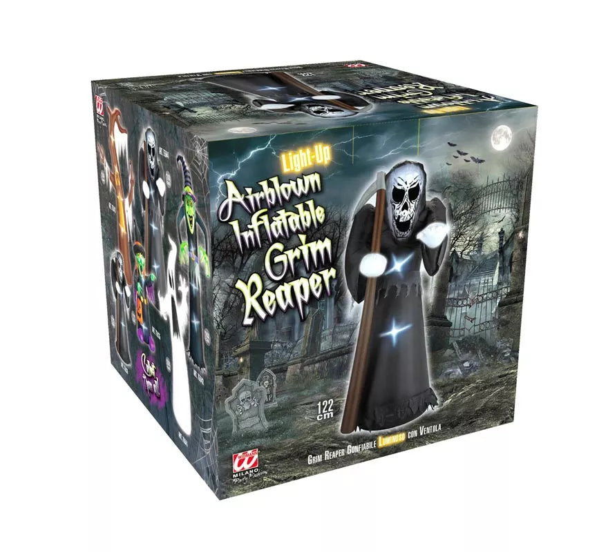 Translation missing: de.Muerte Auto Hinchable de Halloween con Iluminación de 122 cm