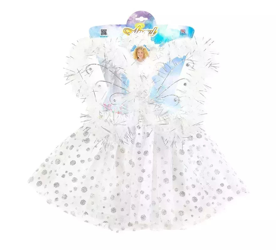 Translation missing: de.Kit o Disfraz de Ángel para niña