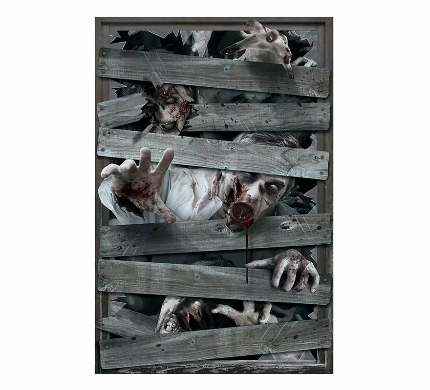 Translation missing: de.Window Zombies Decorativa de 80X120 cm