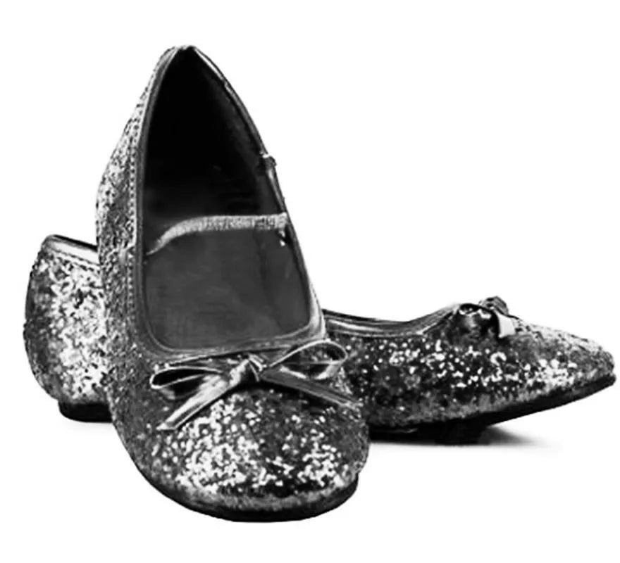 Translation missing: de.Zapatos Bailarinas Negras Purpurina en números del 22 al 41