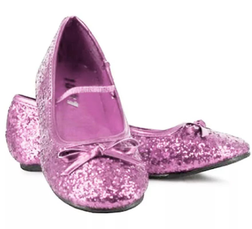 Translation missing: de.Zapatos Bailarinas Rosa Purpurina en números del 22 al 41