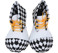 Karierte Clownschuhe für Kinder 26 cm