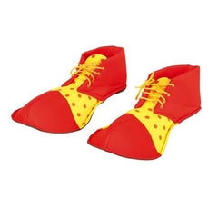 26 cm rote und gelbe Clownschuhe. Kinder