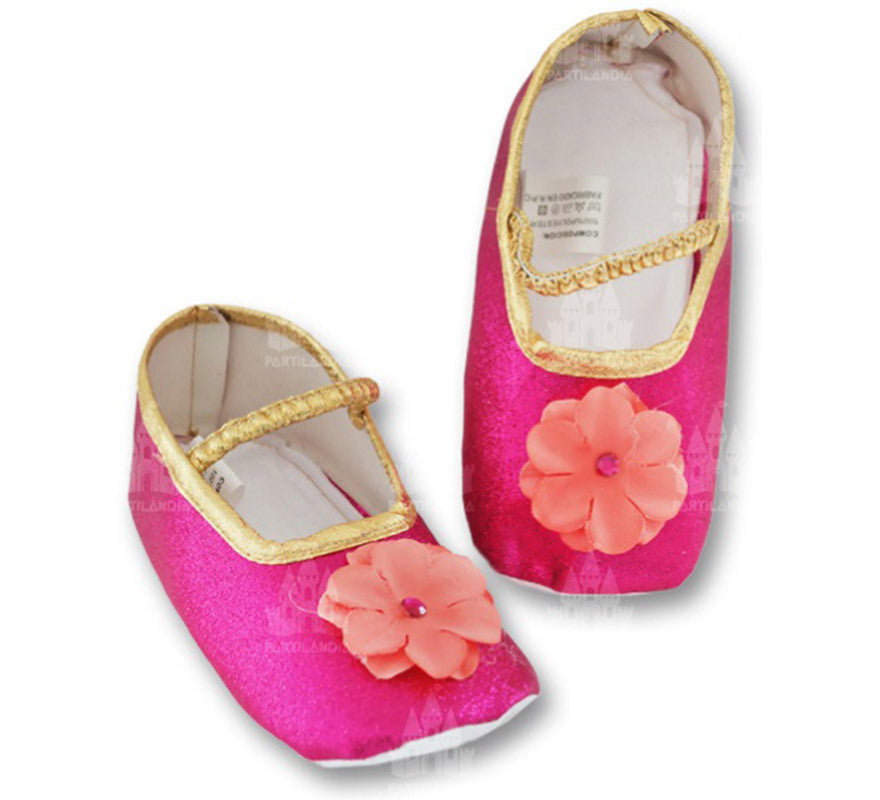 Translation missing: de.Zapatos Purpurina Princesa Rosa de 18x7 cm